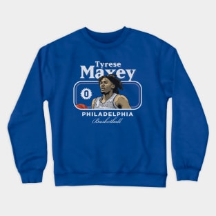 Tyrese Maxey Philadelphia Cover Crewneck Sweatshirt